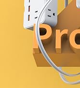 DEPOW 2 Prong Power Strip, 2 to 3 Prong Outlet Adapter with 8 AC & 4 USB Ports (2 USB C), 5FT Ext...