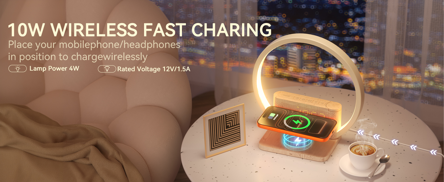 10W Wireless Fast Charing