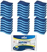 CELOX 36 Pack Non Scratch Dish Sponge, Dual Sided Kitchen Sponges for Dishes, Long Lasting Dishwa...