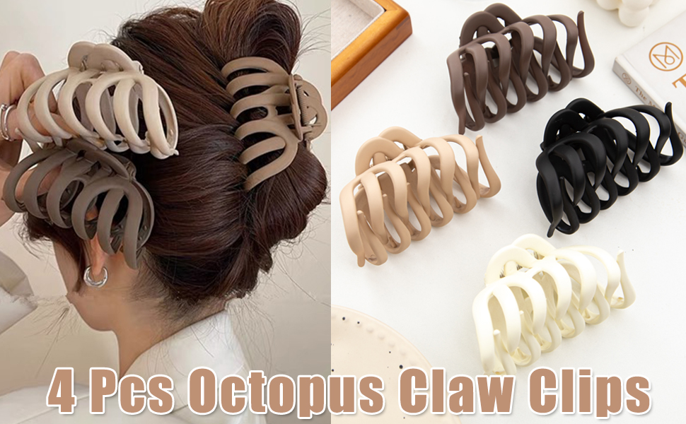 Octopus Claw Clips1