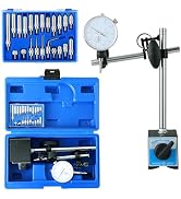 Acymner Dial Indicator with Magnetic Base – 0-10mm Dial Gauge | Elite Ultra-Magnetic Precision Di...