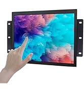 VSDISPLAY 12.1 Inch 10 Points Touch Screen Industrial LCD Monitor 1024x768 4:3 Aspect Ratio Displ...