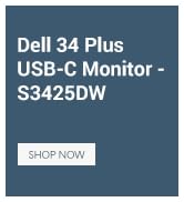 Dell 34 Plus USB-C Monitor - S3425DW