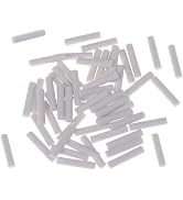 50 Pcs White 5 * 25mm Rubber Eraser Refill Eraser with Refills Replacement Erasers Sketch Erasers...