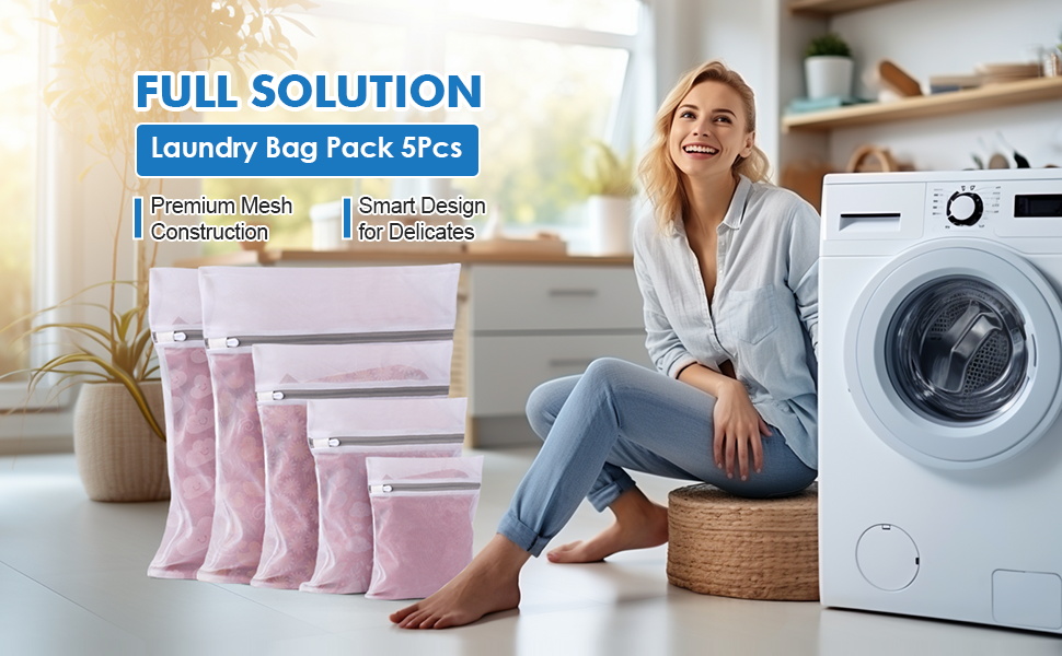 delicates laundry bag 5pcs