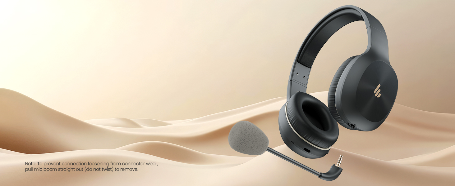 Detachable & Ajustable Boom Mic