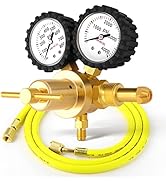 MEANLIN MEASURE Nitrogen Regulator 0-800PSI CGA580 Inlet, 1/4