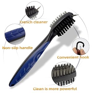 The detail of golf brush tool