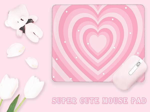cute pink mouse pad
