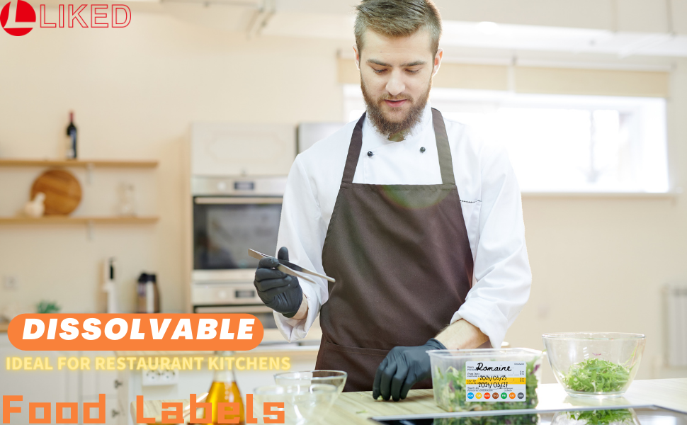 dissolvable food labels