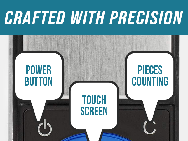 smart weigh ultra slim pocket scale crafted precision pcs function tare function