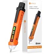 Neoteck Non Contact Voltage Detector 12-1000V AC Voltage Tester | Identifies Live and Null Wires ...
