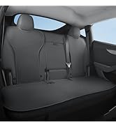 TOPABYTE Rear Seat Cushion for Tesla Model Y Juniper 2025 Car Back Seat Cover Soft and Non-Slip C...