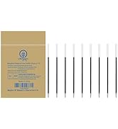MengRan 3.85'' Ballpoint Ink Pen Refills for Click Pens, 1 mm Medium Point Tip, (Refills-Blue ink...