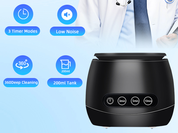dental retainer cleaner ultrasonic