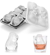 Nax Caki 3D Capybara Ice Cube Mold Fun Shapes, Capybara Gifts for Women & Capybara Lovers, Cute L...