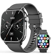 Smart Watches for Men Women, 1.85'' AMOLED HD Fitness Tracker with 100+ Sports Modes, Smartwatche...