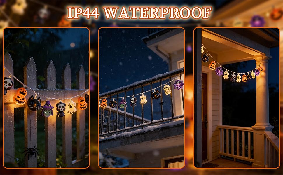 10ft Halloween lights