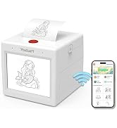 PhoSwift AI Mini Printer-Smart Voice Printer with Screen Thermal Inkless Pocket Mini Photo Printe...