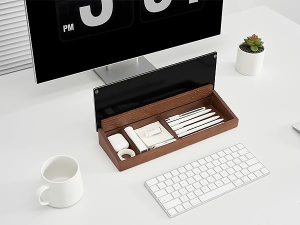 Desk whiteboard organizer, keyboard stand, desk buddy, gift for women, desk setup-YX210501