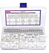 Taiss 560PCS JST-XH Connector Kit Female Pin Head Connector Adapter Plug Set and 2.54mm 2Pin 3Pin...