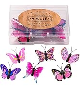 Yalis 12 Pcs Decorative Thumbtacks Pink Cute Pushpins for Feature Wall, Whiteboard, Corkboard, Ph...