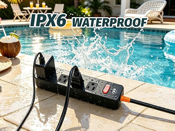 IPX6 WATERPROOF