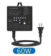 SUNVIE Low Voltage Transformer 60W Landscape Lighting Transformer with Timer and Photocell Sensor...