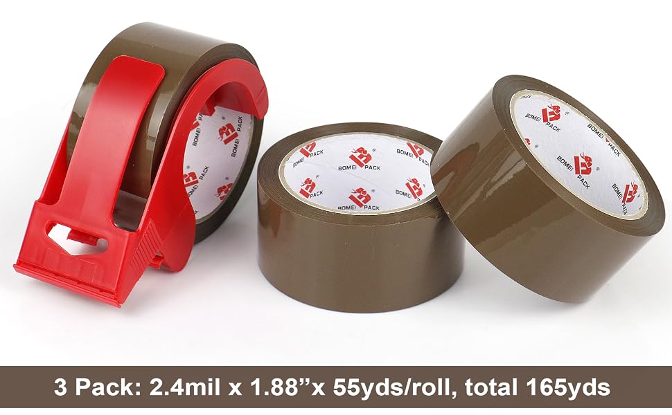 brown packing tape