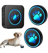 Dog Door Bell for Potty Training, Smart Wireless Doggie Doorbell to Go Outside, 1000 Feet Long Ra...