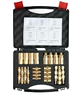 Air Hose Fittings 1/4" Air Coupler & Plug Kit,36 Pieces Quick Connect Air Compressor Accessories ...