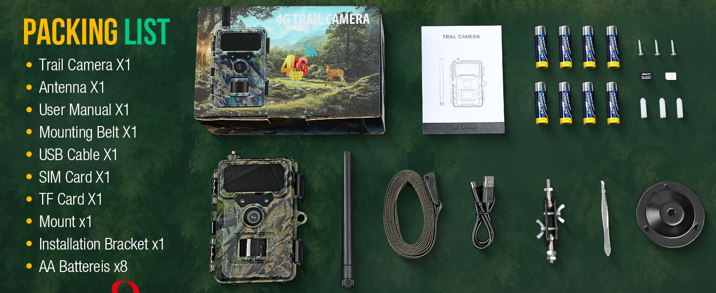 hunting deer camera with night vision