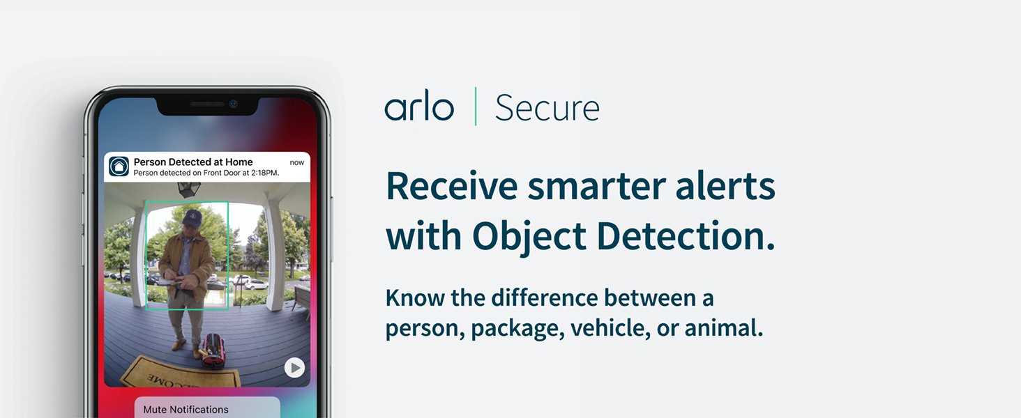 Arlo Secure - Object Detection