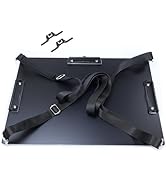 Banjiang Three Clips Clipboards, Black Metal Aluminum Clipboard, A3 (12.6 "X17.7") Heavy-Duty Lar...