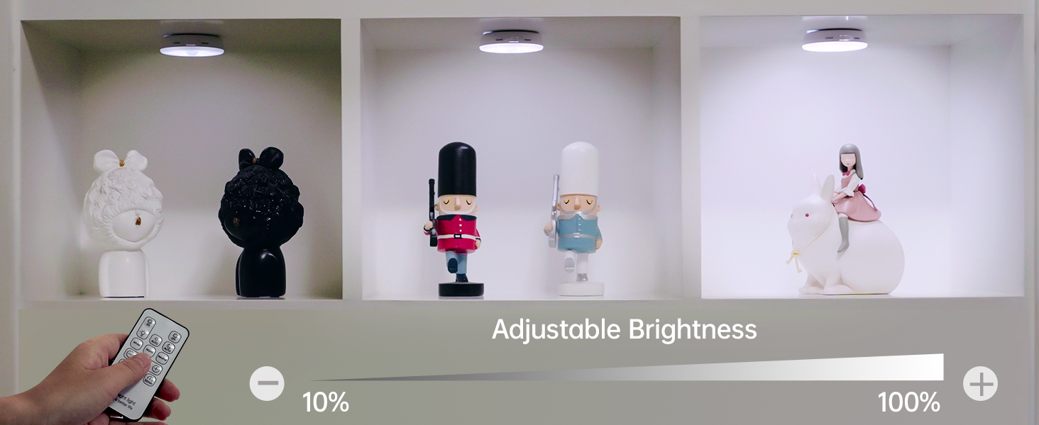 puck lights with remote 4