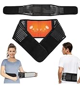 Back Brace for Lower Back Pain Relief with Magnet, Tourmaline Magnetic Back Support Belt for Men ...