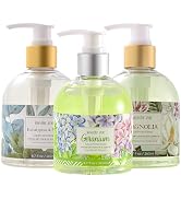ROMIIE ZOI Liquid Hand Soap with Gift Box - 260ml/ 8.7 fl.oz - Variety Pack of 3 (Geraniumt,Eucal...