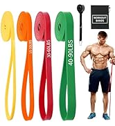 Exercise Bands Resistance Bands for Working Out,Pull Up Bands Set,at Home Workout Equipment,Worko...