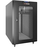 Soundproof Server Rack Quiet - Acoustic Sound Proof Server Cabinet - Up to 36% Noise Reduction - ...