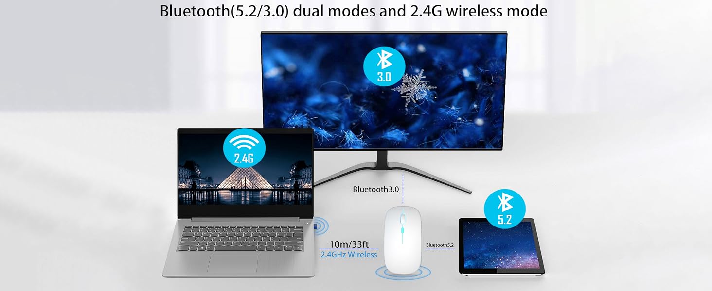 Wireless Bluetooth Mouse
