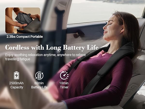 cordless neck massager