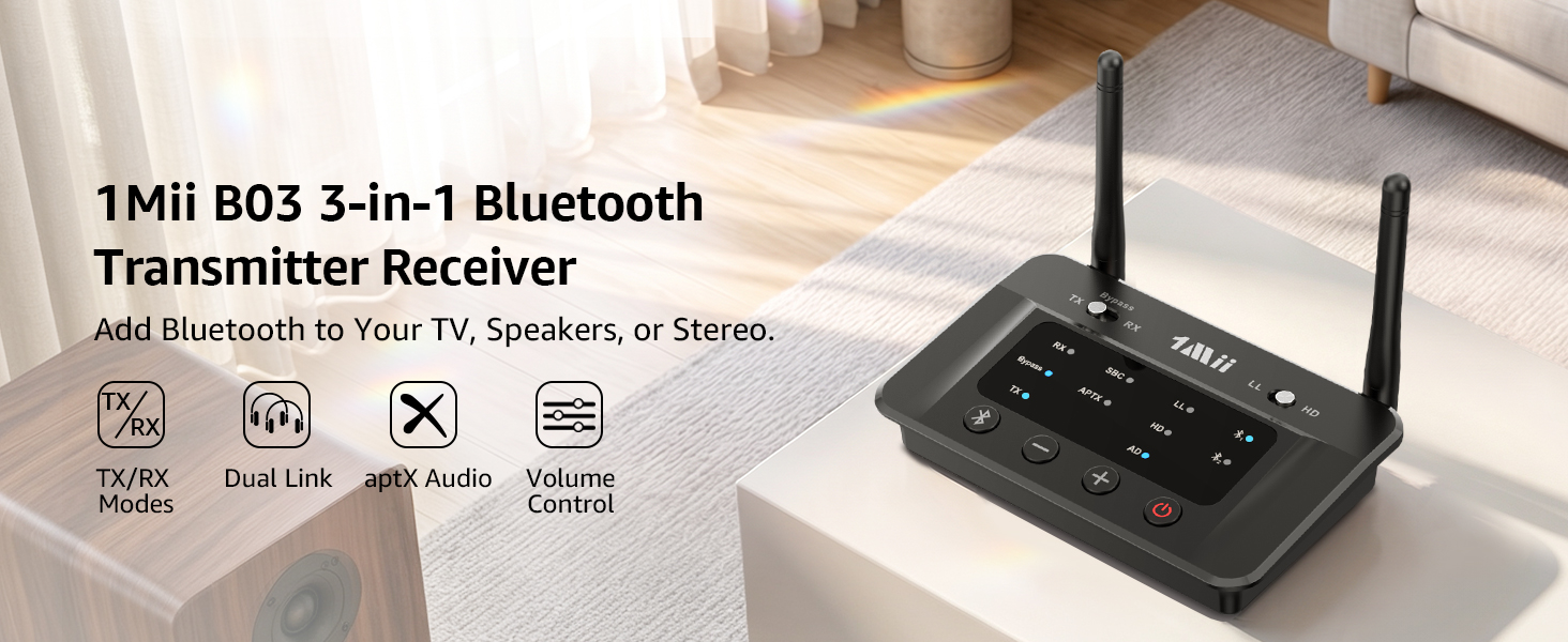 Bluetooth transmitter receiver