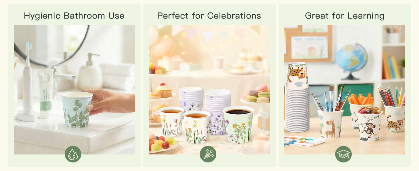 mini paper cups for all occasions