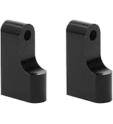 Rowiz Black RC Aluminum Servo Mount AXIAL for 1/10 SCX10 Jeep Wrangler AX80028 for Pack of 2pcs