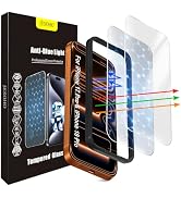 JESOHO Screen Protector for iPhone 18 Pro & iPhone 17 Pro,6.3 inch,2 Pack | Blue Light Blocking T...