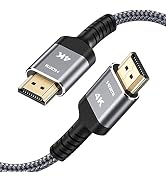 Highwings 4K HDMI Cable 20FT, 4K HDR High Speed 18Gbps Braided Nylon HDMI to HDMI Cord, HDCP 2.2,...