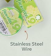 The Beadsmith Flex-Rite 49 Strand Nylon Coated, Stainless-Steel Beading Wire, Jewelry Making Supp...