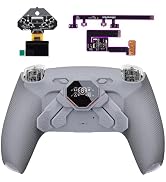 eXtremeRate SPARK Back Paddles Kit for PS5 Controller BDM-030 040 050 060,OLED Display + Clicky T...