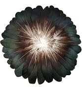 FeelfunFeather 120pcs Natural Goose Feathers 6-8 Inch 15-20cm Decorative Feather Bulk for DIY Cra...