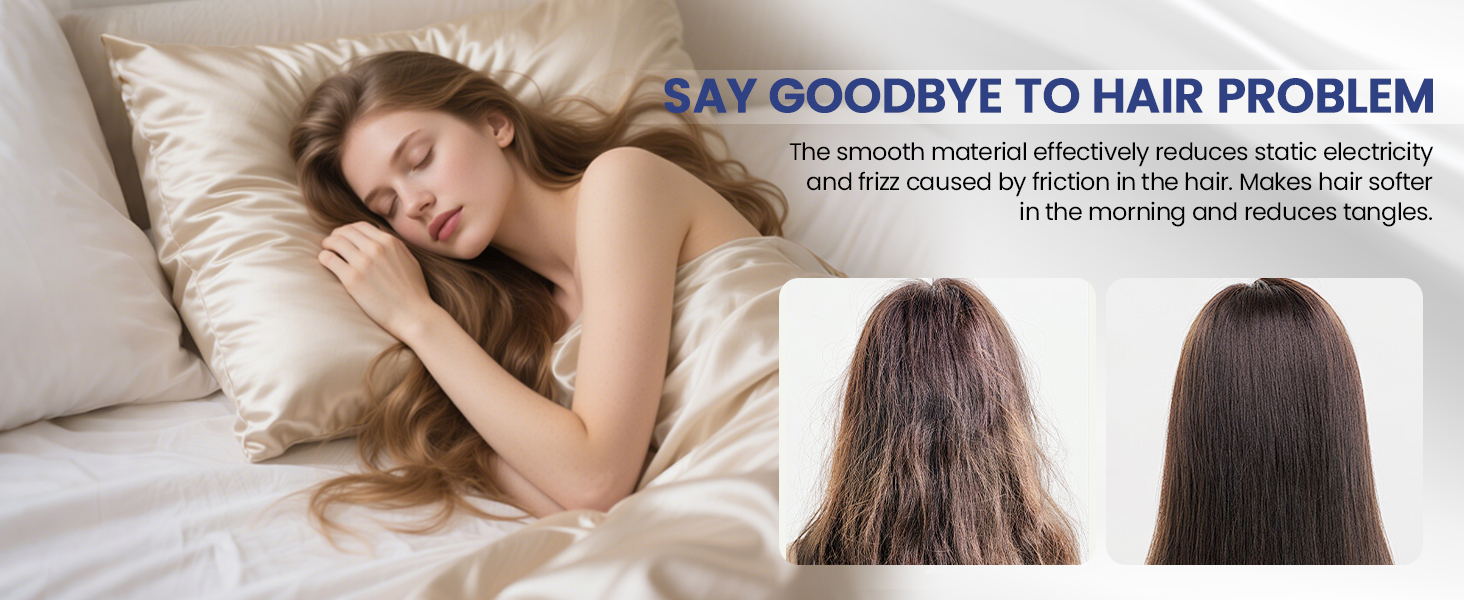 pink black white silk pillow cases